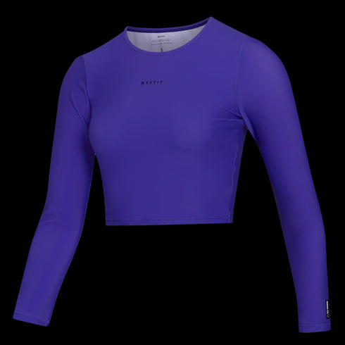 Sunn L/S Crop Rashvest Frauen - lila